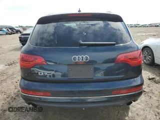 2012 Audi Q7 Premium Plus with VIN WA1LGAFE6CD000593, listed as a Copart auction lot 56414825 with 163,210 mi miles and Clean title. Bid and sale history available at DreamBid. Image 6.