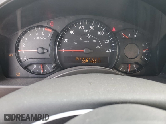 2004 Nissan Titan LE with VIN 1N6AA07A74N516071, listed as a Copart auction lot 87472284 with 140,011 mi miles and Salvage Title. Bid and sale history available at DreamBid. Image 9.