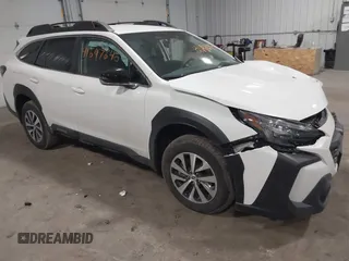 2025 Subaru Outback Premium with VIN 4S4BTACC6S3153118, listed as a IAAI auction lot 41697645 with 5,658 mi miles. Bid and sale history available at carsss.com. Image 1.