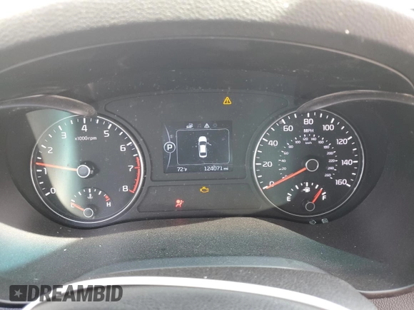 2018 Kia Optima LX with VIN 5XXGT4L33JG234247, listed as a Copart auction lot 51305975 with 124,071 mi miles and Salvage Title. Bid and sale history available at carsss.com. Image 9.