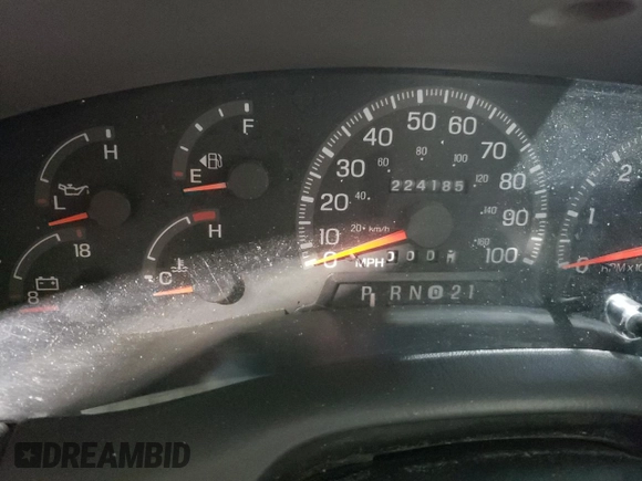 1997 Ford F-150 XL with VIN 1FTEX17L4VNB66880, listed as a Copart auction lot 46084745 with 224,185 mi miles and Salvage title. Bid and sale history available at DreamBid. Image 9.