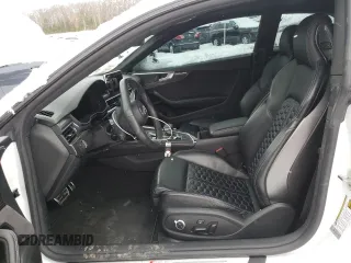 2018 Audi RS 5 z VIN WUAPWAF53JA902100, wystawiony jako Copart lot #45120285 z przebiegiem 39 423 mil mil oraz Szkody całkowita. Historia ofert i sprzedaży dostępna na DreamBid. Obrazek 7.