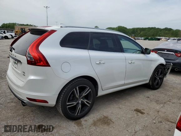 2017 Volvo XC60 R-Design with VIN YV449MRS7H2026756, listed as a Copart auction lot 53217014 with 86,201 mi miles and Salvage title. Bid and sale history available at DreamBid. Image 3.