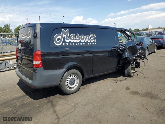 2022 Mercedes-Benz Metris Cargo Van with VIN W1YV0CEYXN3972048, listed as a Copart auction lot 63077454 with 0 mi miles and Salvage Title. Bid and sale history available at carsss.com. Image 3.