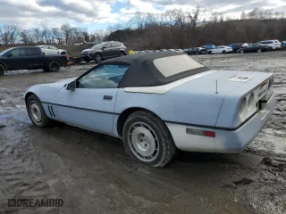1986 Chevrolet Corvette with VIN 1G1YY6785G5903230, listed as a Copart auction lot 86378784 with 101,007 mi miles and Non Repairable. Bid and sale history available at carsss.com. Image 2.