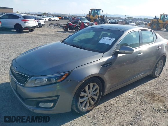 2014 Kia Optima EX with VIN 5XXGN4A7XEG346890, listed as a IAAI auction lot 42174866 with 179,450 mi miles and . Bid and sale history available at carsss.com. Image 2.
