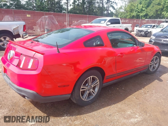 2012 Ford Mustang Premium with VIN 1ZVBP8AM2C5208051, listed as a IAAI auction lot 42264149 with Not provided miles and . Bid and sale history available at DreamBid. Image 4.