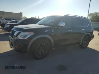 2018 Nissan Armada Platinum with VIN JN8AY2NE9J9730021, listed as a Copart auction lot 72565294 with 150,363 mi miles and Clean Title. Bid and sale history available at carsss.com. Image 1.