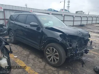 2020 Ford Explorer ST z VIN 1FM5K8GC9LGB68340, wystawiony jako IAAI lot #41968129 z przebiegiem 38 786 mil mil oraz . Historia ofert i sprzedaży dostępna na DreamBid. Obrazek 1.