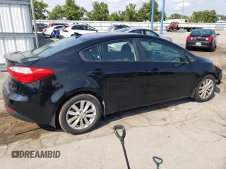 2015 Kia Forte LX with VIN KNAFX4A66F5414571, listed as a Copart auction lot 64008884 with 160,309 mi miles and Salvage Title. Bid and sale history available at carsss.com. Image 3.