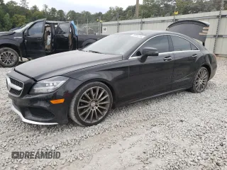 2015 Mercedes-Benz CLS-Class CLS 400 with VIN WDDLJ6FB6FA155859, listed as a Copart auction lot 70406294 with 160,343 mi miles and Salvage Title. Bid and sale history available at carsss.com. Image 1.
