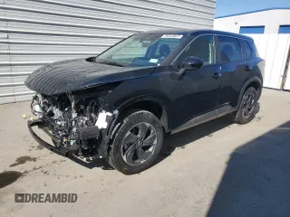 2025 Nissan Rogue SV with VIN 5N1BT3BA7SC826512, listed as a Copart auction lot 52599735 with 470 mi miles and Clean Title. Bid and sale history available at DreamBid. Image 1.
