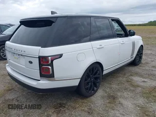 2021 Land Rover Range Rover Westminster with VIN SALGS2RU0MA446717, listed as a IAAI auction lot 40530004 with Not provided miles and . Bid and sale history available at DreamBid. Image 4.