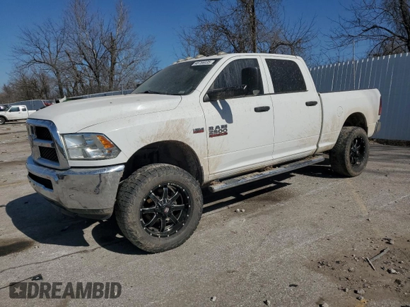 2014 Ram 2500 Tradesman with VIN 3C6TR5CT7EG189648, listed as a Copart auction lot 48756035 with 117,061 mi miles and Clean title. Bid and sale history available at DreamBid. Image 1.