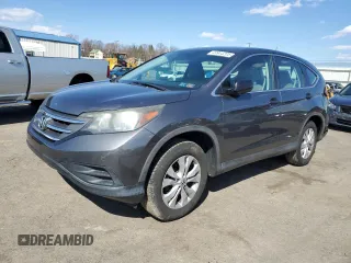 2014 Honda CR-V LX with VIN 2HKRM4H31EH672368, listed as a Copart auction lot 49944205 with 128,814 mi miles and Salvage Title. Bid and sale history available at carsss.com. Image 1.