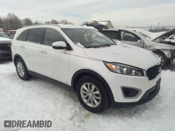 2018 Kia Sorento LX with VIN 5XYPGDA34JG404831, listed as a IAAI auction lot 41649771 with 81,819 mi miles. Bid and sale history available at carsss.com. Image 1.