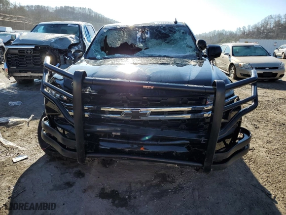 2023 Chevrolet Tahoe Commercial with VIN 1GNSKLED2PR224271, listed as a Copart auction lot 44223465 with 0 mi miles and Salvage Title. Bid and sale history available at carsss.com. Image 5.