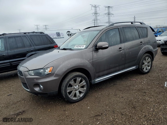 2011 Mitsubishi Outlander SE with VIN JA4AS3AW2BU016189, listed as a Copart auction lot 84054614 with 177,855 mi miles and Salvage Title. Bid and sale history available at carsss.com. Image 1.