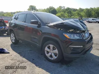 2019 Jeep Compass Latitude z VIN 3C4NJDBB2KT678537, wystawiony jako Copart lot #59527385 z przebiegiem 51 418 mil mil oraz Szkoda całkowita • Salvage title. Historia ofert i sprzedaży dostępna na DreamBid. Obrazek 4.