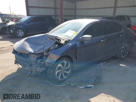 2016 Honda Accord Sedan EX with VIN 1HGCR2F73GA043207, listed as a IAAI auction lot 41877276 with 225,407 mi miles. Bid and sale history available at carsss.com. Image 17.
