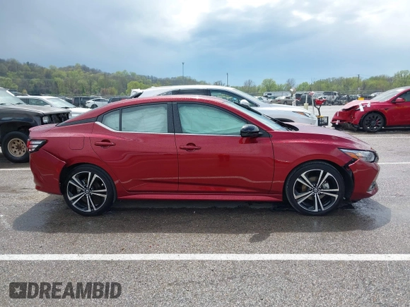 2023 Nissan Sentra SR with VIN 3N1AB8DV4PY231604, listed as a IAAI auction lot 41993155 with 20,485 mi miles and . Bid and sale history available at DreamBid. Image 13.