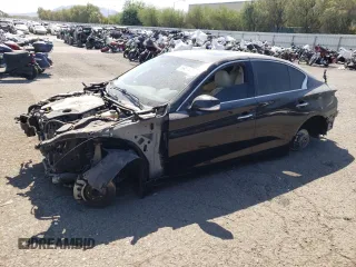 2018 Infiniti Q50 Luxe with VIN JN1EV7AP8JM359704, listed as a Copart auction lot 77440934 with 77,040 mi miles and Salvage title. Bid and sale history available at DreamBid. Image 1.