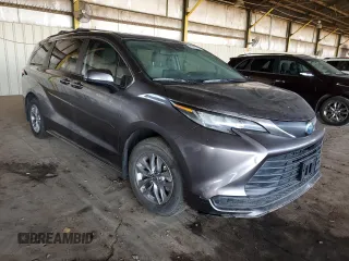2023 Toyota Sienna LE with VIN 5TDBRKEC5PS179124, listed as a Copart auction lot 49717115 with Not provided miles and Salvage title. Bid and sale history available at DreamBid. Image 4.