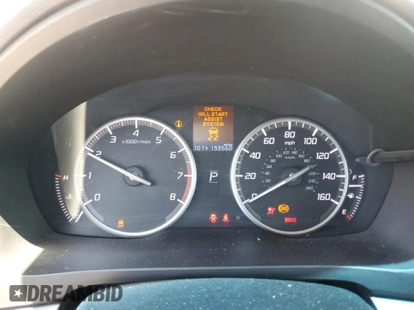 2014 Acura ILX Technology with VIN 19VDE1F78EE009260, listed as a Copart auction lot 64614225 with 133,560 mi miles and Salvage title. Bid and sale history available at DreamBid. Image 9.
