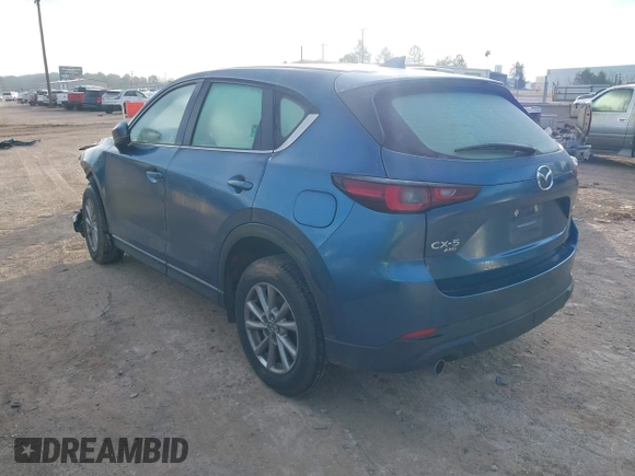 2023 Mazda CX-5 2.5 S with VIN JM3KFBAM3P0284827, listed as a IAAI auction lot 41321041 with 19,780 mi miles. Bid and sale history available at carsss.com. Image 3.
