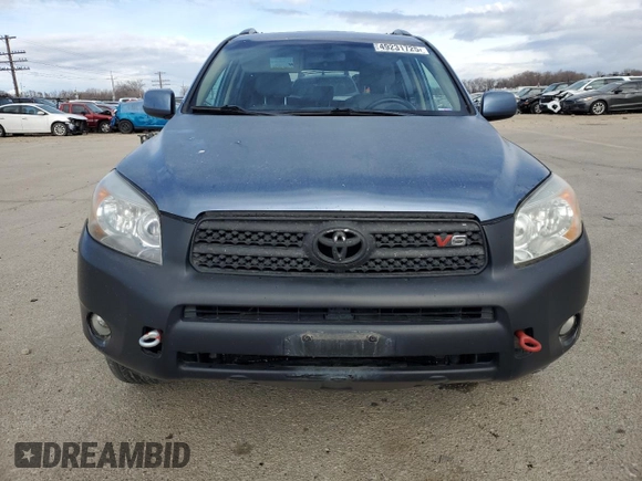 2007 Toyota RAV4 Limited with VIN JTMBK31V275025655, listed as a Copart auction lot 49231725 with 151,210 mi miles and Salvage Title. Bid and sale history available at carsss.com. Image 5.