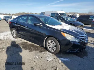 2013 Hyundai Sonata GLS with VIN 5NPEB4AC9DH523123, listed as a Copart auction lot 82388744 with 121,369 mi miles and Clean Title. Bid and sale history available at carsss.com. Image 4.