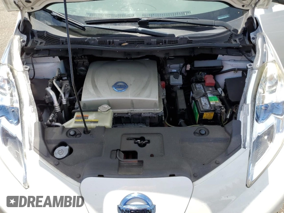 2015 Nissan LEAF SV with VIN 1N4AZ0CP6FC323839, listed as a Copart auction lot 62478103 with 59,069 mi miles. Bid and sale history available at carsss.com. Image 12.