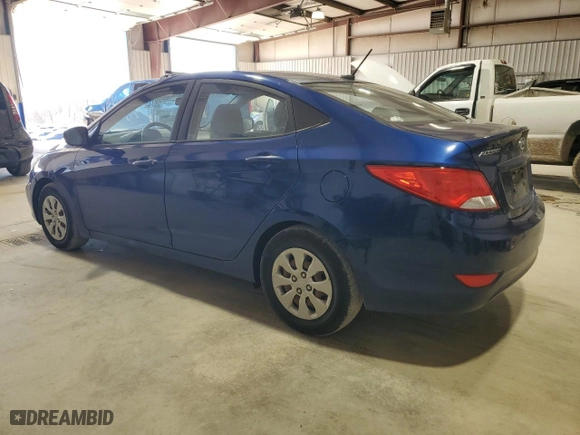 2016 Hyundai Accent SE with VIN KMHCT4AE7GU037163, listed as a Copart auction lot 53031495 with 136,325 mi miles and Clean Title. Bid and sale history available at carsss.com. Image 2.