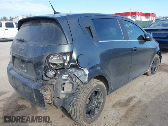 2014 Chevrolet Sonic LT with VIN 1G1JC6SG6E4121407, listed as a IAAI auction lot 41671918 with 137,517 mi miles. Bid and sale history available at carsss.com. Image 13.