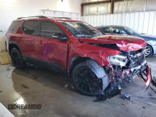 2023 GMC Acadia SLT with VIN 1GKKNUL44PZ123567, listed as a Copart auction lot 46198215 with 27,649 mi miles and Salvage Title. Bid and sale history available at DreamBid. Image 4.