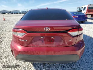 2024 Toyota Corolla LE with VIN 5YFB4MDE0RP095656, listed as a Copart auction lot 88519205 with 28,681 mi miles and Clean Title. Bid and sale history available at carsss.com. Image 6.