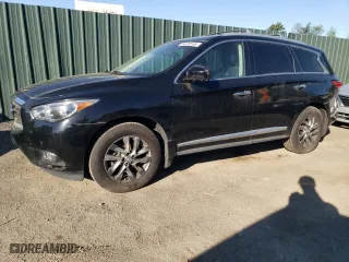 2013 Infiniti JX35 with VIN 5N1AL0MM1DC317827, listed as a Copart auction lot 54539185 with 256,226 mi miles and Clean Title. Bid and sale history available at carsss.com. Image 1.