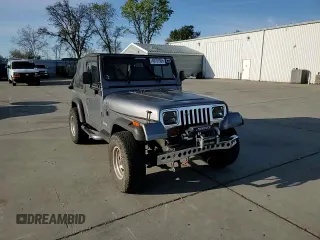 1993 Jeep Wrangler with VIN 1J4FY29S2PP242528, listed as a Copart auction lot 49787365 with 147,707 mi miles and Salvage Title. Bid and sale history available at carsss.com. Image 12.