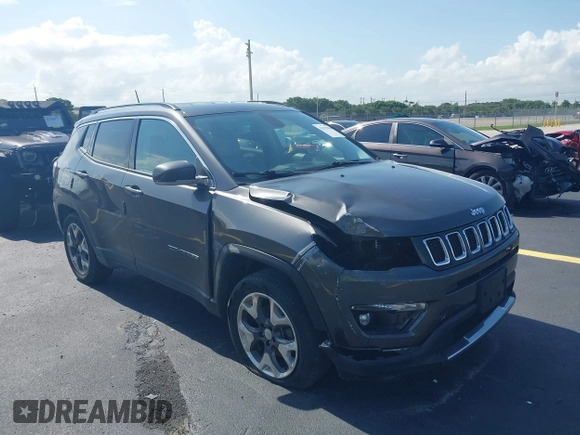 2019 Jeep Compass High Altitude with VIN 3C4NJDCB0KT811407, listed as a IAAI auction lot 42322906 with 90,198 mi miles and . Bid and sale history available at DreamBid. Image 6.