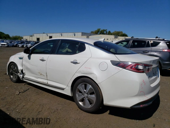 2015 Kia Optima Hybrid EX with VIN KNAGN4AD5F5090800, listed as a Copart auction lot 70700424 with 91,351 mi miles and Salvage Title. Bid and sale history available at carsss.com. Image 2.