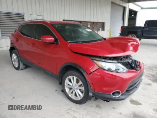 2017 Nissan Rogue SV with VIN JN1BJ1CP9HW014026, listed as a Copart auction lot 44653835 with 34,669 mi miles and Salvage title. Bid and sale history available at DreamBid. Image 4.