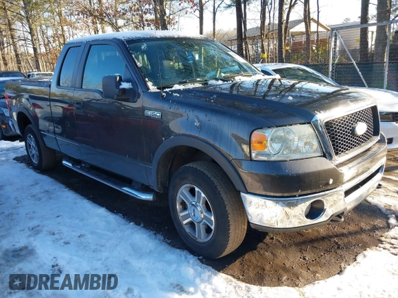 2007 Ford F-150 STX with VIN 1FTRX14W17FB65876, listed as a IAAI auction lot 41318821 with 206,254 mi miles. Bid and sale history available at carsss.com. Image 1.