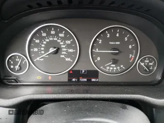 2011 BMW X3 28i with VIN 5UXWX5C58BL712640, listed as a Copart auction lot 55099015 with 72,256 mi miles and Salvage Title. Bid and sale history available at DreamBid. Image 9.