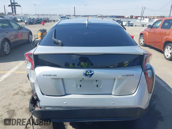 2018 Toyota Prius Two with VIN JTDKARFU2J3554502, listed as a IAAI auction lot 41592780 with 119,210 mi miles. Bid and sale history available at carsss.com. Image 15.