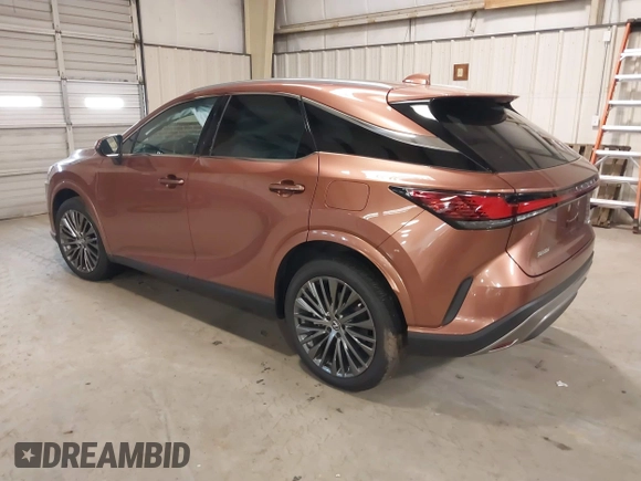 2024 Lexus RX with VIN 2T2BBMCA2RC046393, listed as a IAAI auction lot 41254077 with 10,652 mi miles. Bid and sale history available at carsss.com. Image 3.