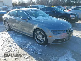 2017 Audi A7 Premium Plus with VIN WAUW2AFC7HN015862, listed as a IAAI auction lot 41613569 with 123,665 mi miles. Bid and sale history available at carsss.com. Image 1.