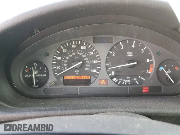 1994 BMW 3 Series 325i with VIN WBACB332XRFE16573, listed as a Copart auction lot 83412134 with 99,320 mi miles and Salvage Title. Bid and sale history available at carsss.com. Image 9.