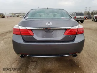 2015 Honda Accord Sedan EX-L with VIN 1HGCR3F84FA025280, listed as a Copart auction lot 52599525 with 121,853 mi miles and Clean Title. Bid and sale history available at carsss.com. Image 6.