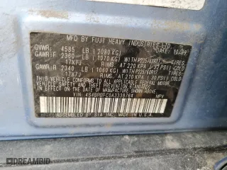 2010 Subaru Outback Prem All-Weather/HK Aud with VIN 4S4BRBFC0A3338764, listed as a Copart auction lot 41420725 with 181,097 mi miles and Salvage Title. Bid and sale history available at carsss.com. Image 13.