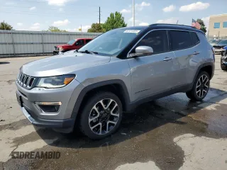 2018 Jeep Compass Limited with VIN 3C4NJDCB9JT177268, listed as a Copart auction lot 62324905 with 93,668 mi miles and Clean title. Bid and sale history available at DreamBid. Image 1.